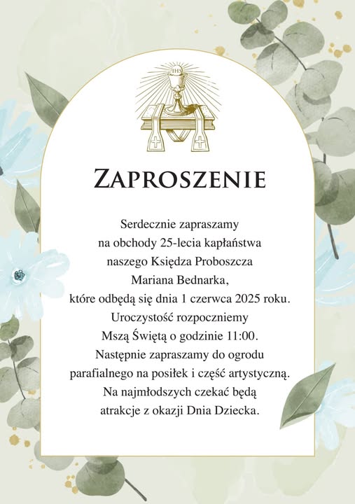 zaproszenie